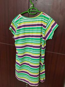 Multi color oversized t shirt