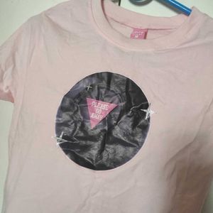 Pink Graphic T-Shirt