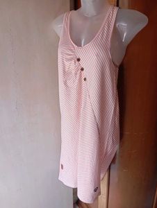 Cute Striped Mini Dress