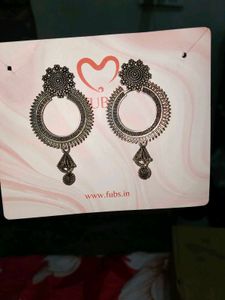 Oxidized Silver Jhumka Earrings Set combo of 4