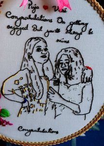 Best Friend Photo Embroidery