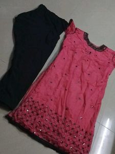 Beautiful Kurtha With Salwar Suit