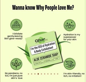 Ghar Soaps - Aloe Ceramide 💚