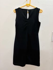 Sleek Black Mini Dress