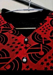 festive corset kurta and trouser set