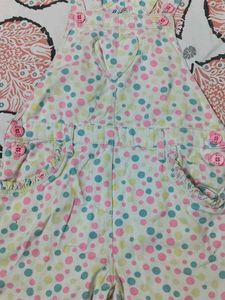 Cute Polka Dot Overalls for Girls