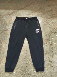 AAPE Jogger Pants Black Ape Head Logo