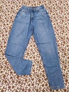 Girl's Blue Denim Jeans 13-14y