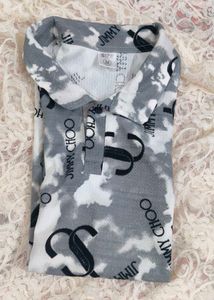 Jimmy Choo Camouflage Print Shirt