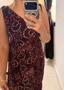 Beautiful Bandhani Print single Kurta
