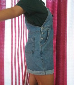 Dungaree Shorts