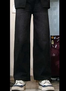 Black Wide Leg Jeans