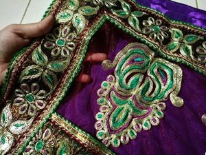 Heavy Sari And Blouse
