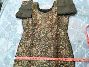fresh banarasi plazzo suit &amp; dupatta dress
