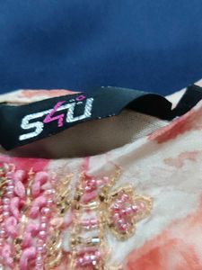 Pink Colour 3 Pc Kurta Set