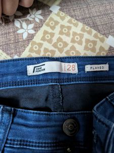 Blue Flare Jeans