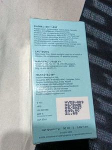 Hyphen acne defence daily serum. For all skin type