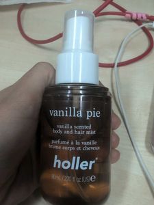 holler vanilla hair and body mist