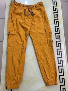 Stylish Mustard Cargo Pants