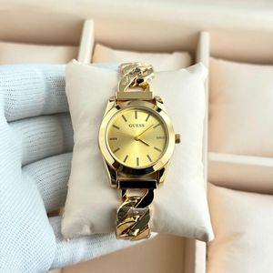 Guess Rose Gold Chain Watch