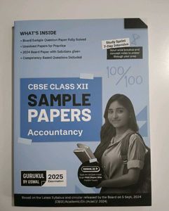 CBSE Class XII Sample Papers Set - Gurukul