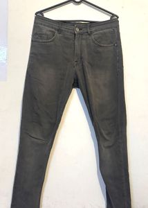 Gray Denim Jeans