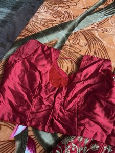 Embroidered Red Lehenga Choli Set