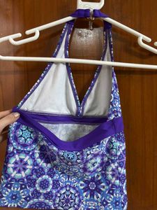 Halter Neck Swim Top
