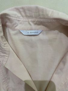 N.SHARP Pink Oversized Shirt