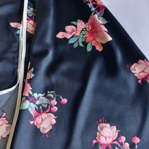 Floral Print Satin Robe🎀✨️