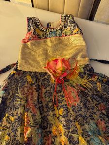 Multicolour princess frock dress