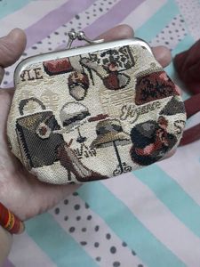 small souvenir coin purse from Switzerland