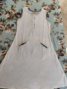 Stylish Sleeveless A-line kurta
