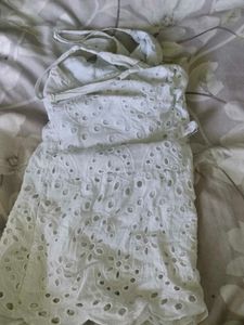 White Eyelet Lace Top