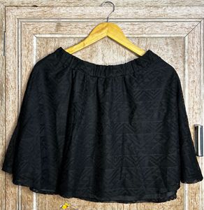 🔥SALE STARTED Black Lace Mini Skirt