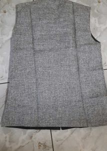 Men's Grey Nehru Jacket