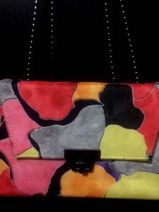 Colorblock Clutch