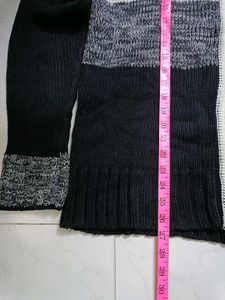 Stylish Two-Tone Cardigan
