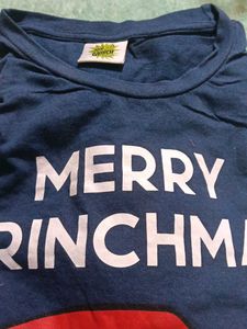 Men's Grinch Merry Christmas T-Shirt