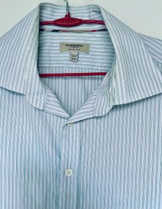 Burberry Slim Fit Striped Shirt