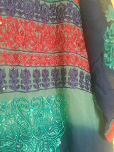 Embellished Ombre Kurti for Women