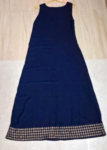 Classic Navy Blue Sleeveless Top