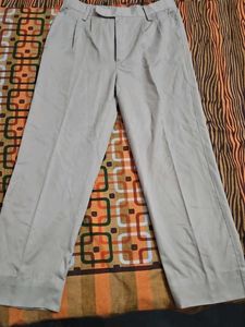 Light Beige Pleated Trousers -set of 3 (combos)