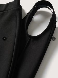 Mango Stylish Black Leggings