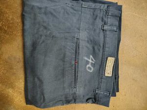 Men's Blue Casual Pants