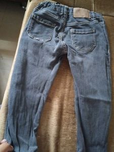 Cute Gray Denim Jeans for Girls