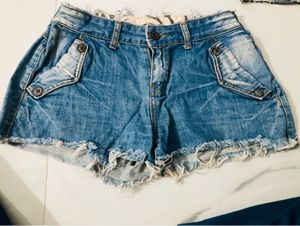 Stylish Distressed Denim Shorts
