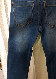 Denim Washed Jeans +FREE GIFT