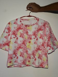 Tie-Dye Crop Top