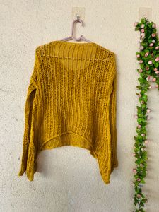 Mustard Knit Sweater